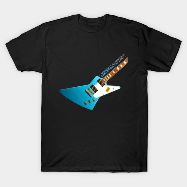 Explorer Celeste T-Shirt by w.d.roswell